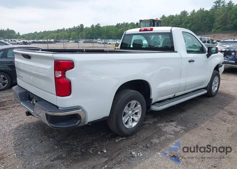 2023 Chevrolet Silverado 1500 2Wd Long Bed Wt z USA, uszkodzony, nr VIN 3GCNAAED9PG318984